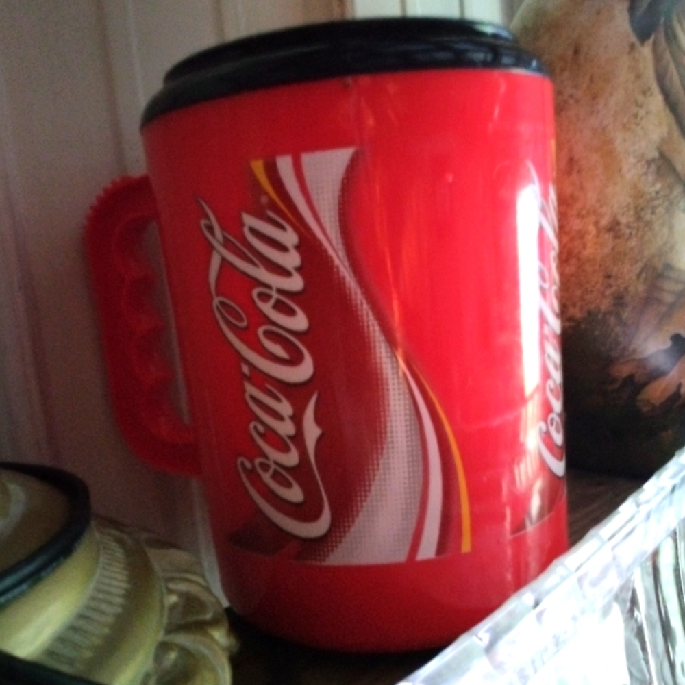 Coke Coca-Cola 64oz Monster Insulated Mug Pitcher w/ Lid
